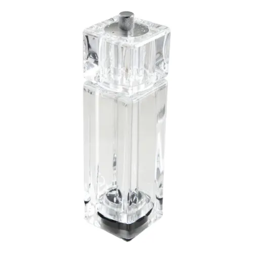 WINCO ACRYLIC PEPPER GRINDER/SALT SHAKER 6 INCH