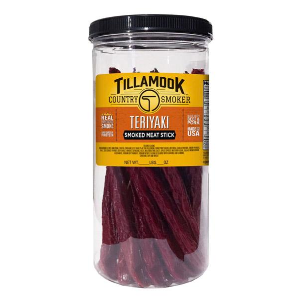 TILLAMOOK SMOKED MEAT STICKS TERIYAKI
