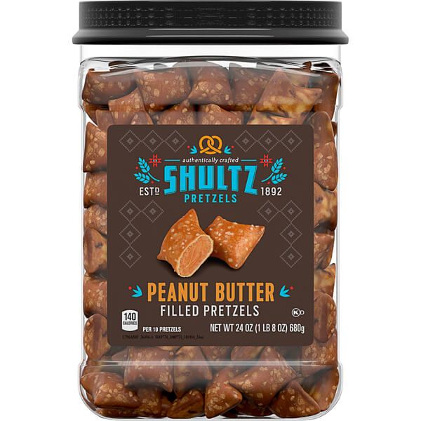 SHULTZ PRETZELS PEANUT BUTTER FILLED